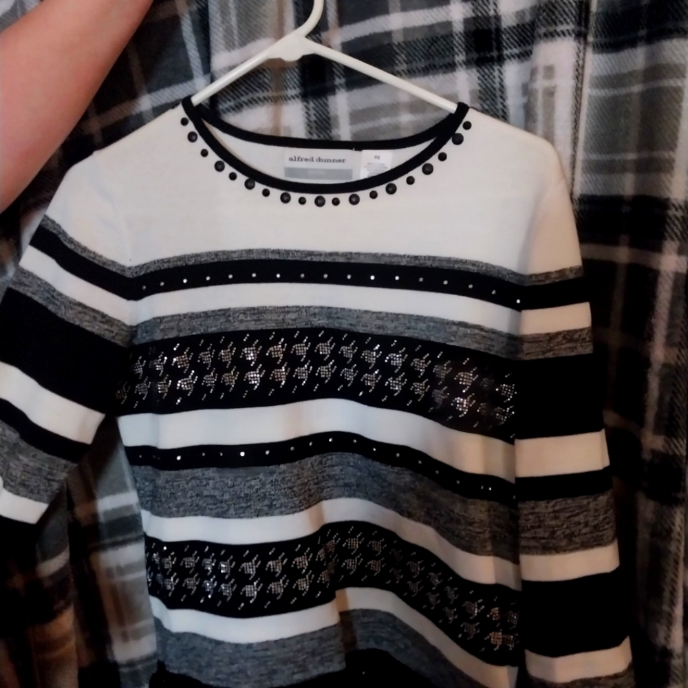 Alfred Dunner casual long sleeve top